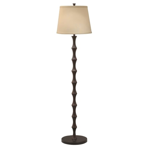 Floor Lamp, 61"H, Black / Expresso Finish